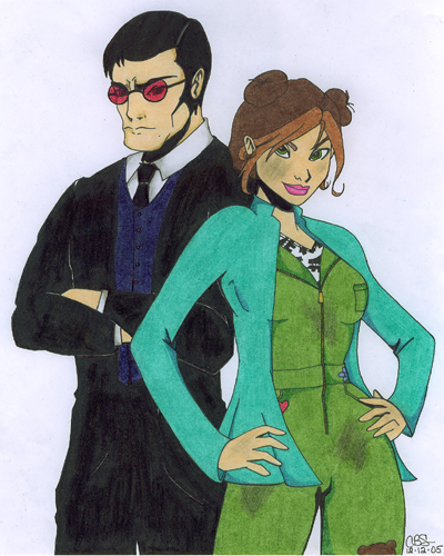 Simon and Kaylee art - Serenity (pilot episode)
