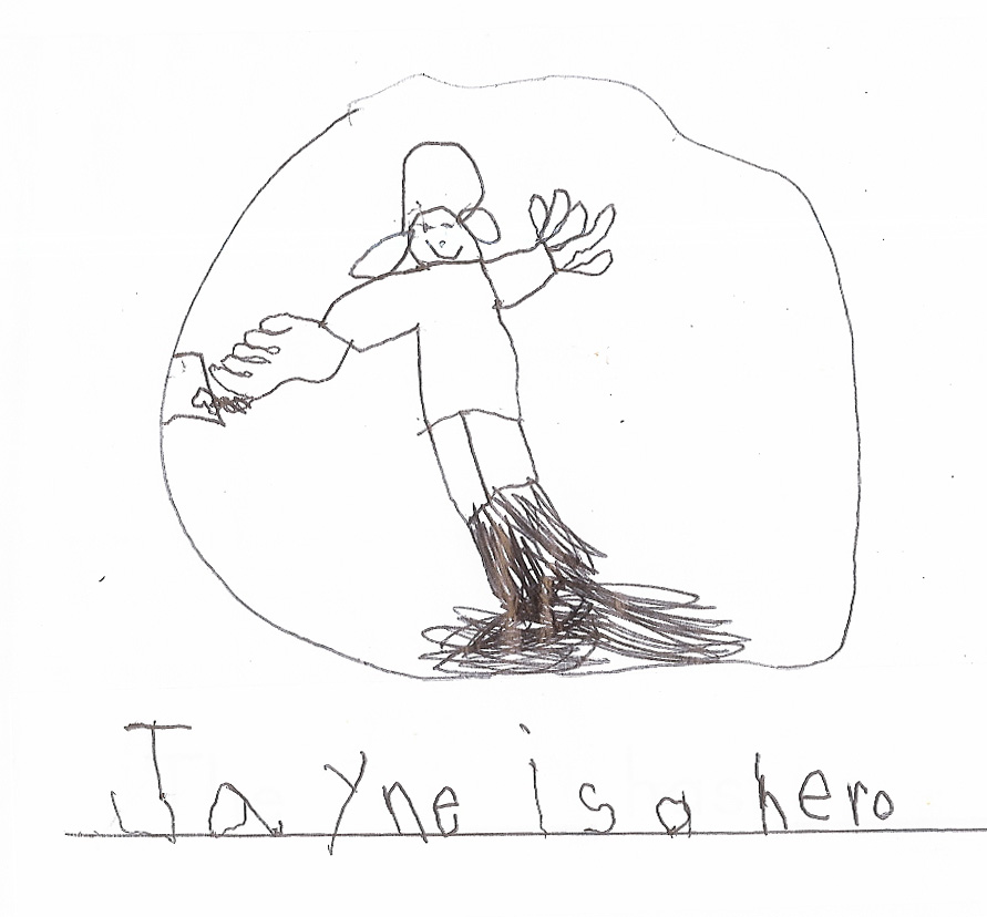 Jayne is a Hero