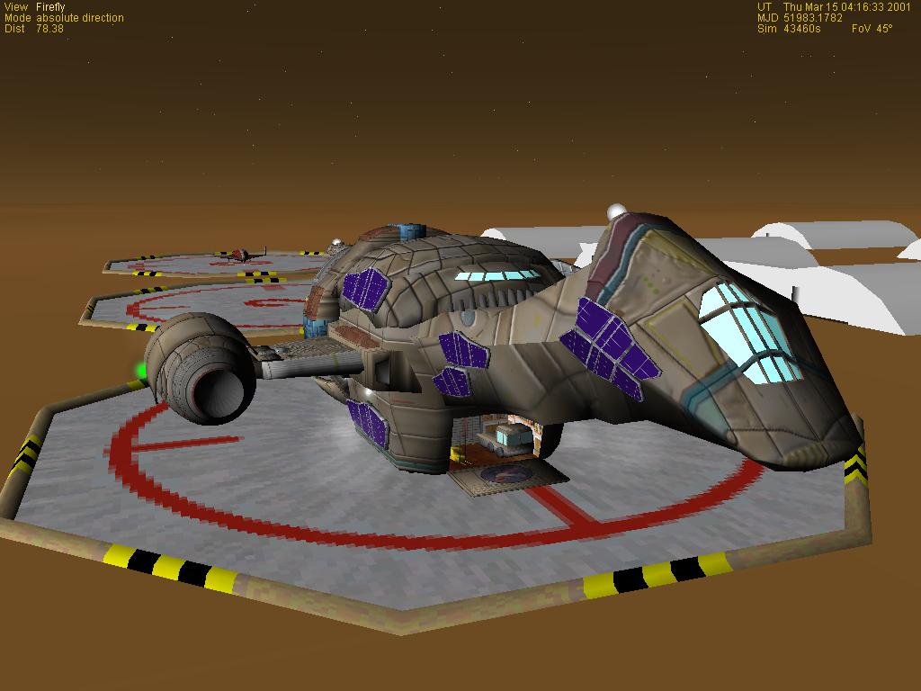 Firefly "Free Fall" on Mars