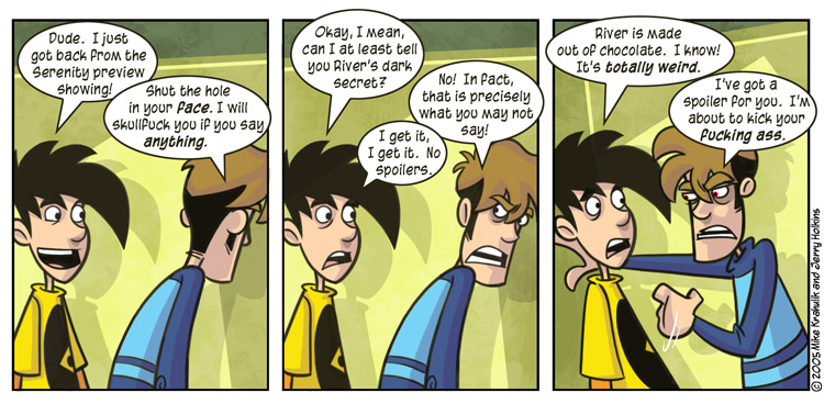 Serenity in Penny Arcade
