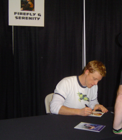Alan signing my comic!