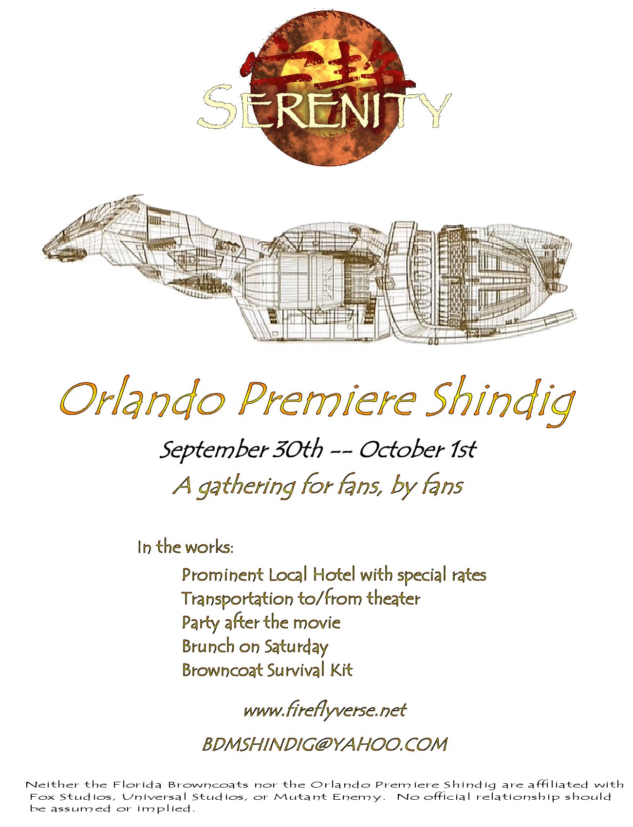 Another poster for the Orlando Shindig